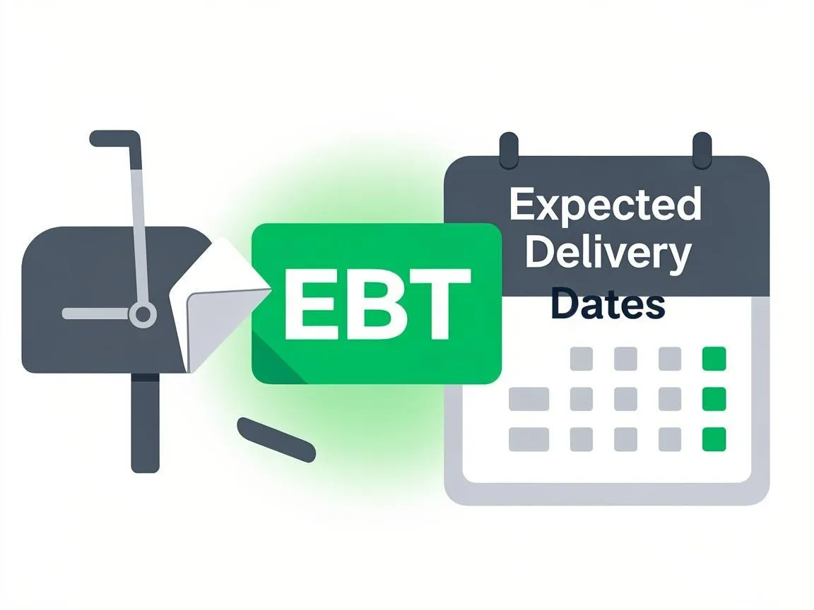 EBT card arriving in the mail after CalFresh application approval
